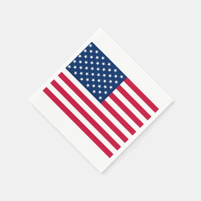 USA Flag Napkins (Corner)