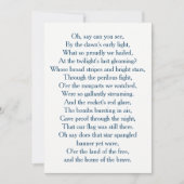 USA Flag National Anthem Choir (Front)