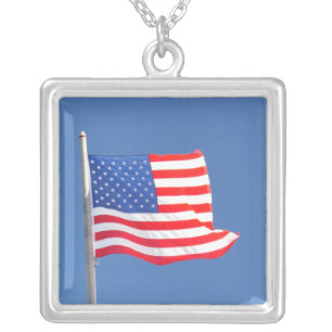 USA FLAG - necklace