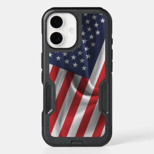 USA Flag iPhone 16 Case
