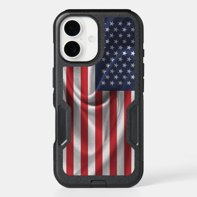 USA Flag Otterbox iPhone Case (Back)