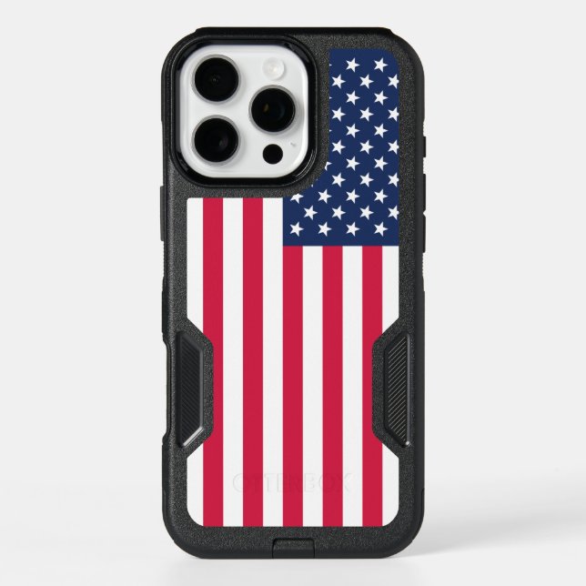 USA Flag Otterbox iPhone Case (Back)