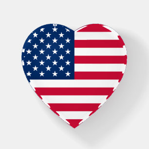 USA Flag Paperweight Patriotic Gift