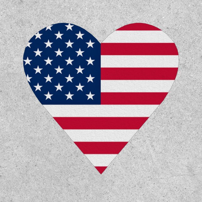 USA Flag Patch Patriotic (Front)