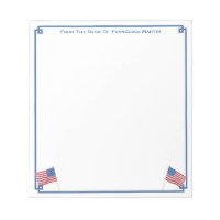 USA Flag Patriotic American Personalized