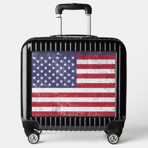 USA Flag Patriotic American Red White Blue Luggage