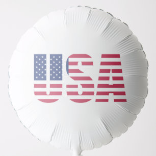 USA Flag Patriotic Balloon - Stars and Stripes USA