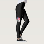 USA Flag Patriotic Leggings<br><div class="desc">Looking for US flag patriotic leggings? You came to the right product page because we have the perfect ones for you! Show your love for the USA with these custom designed comfortable leggings.</div>