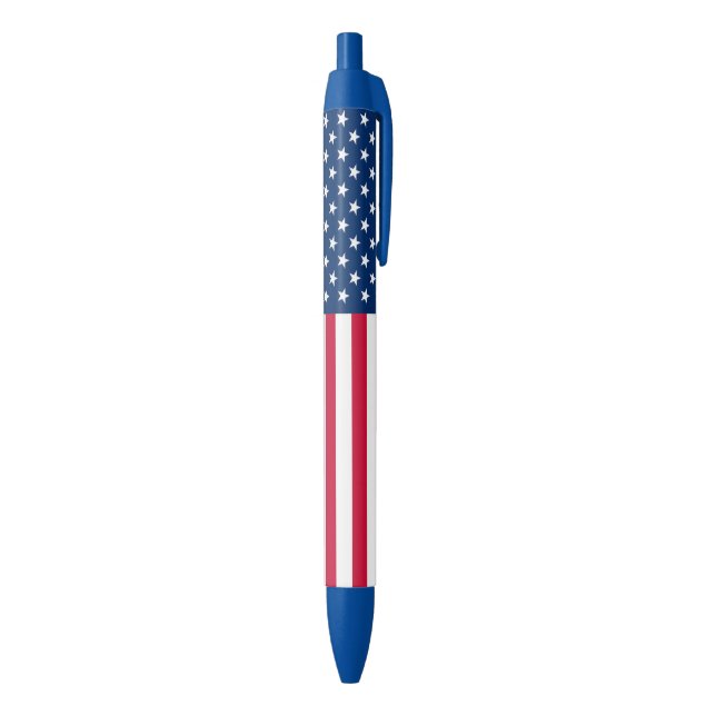 USA Flag Pen Patriotic American (Bottom (Vertical))