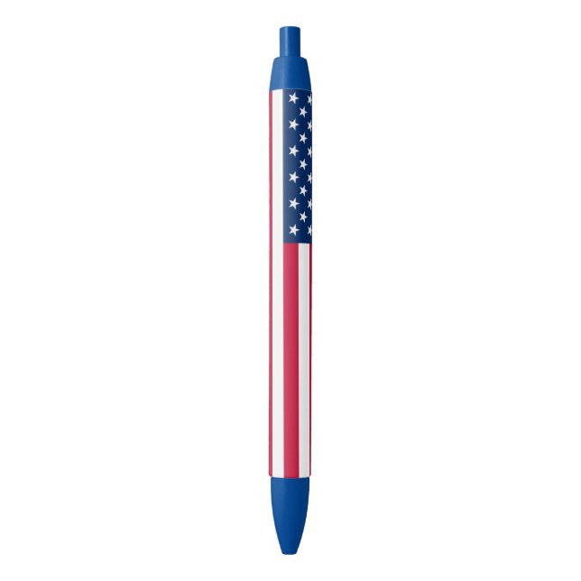 USA Flag Pen United States of America - Patriotic (Front Vertical)