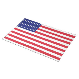 USA Flag Placemats Made in America