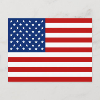 USA Flag Postcard