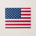 USA Flag Puzzle American Patriotic<br><div class="desc">USA Flag Puzzles - United States of America - Flag - Patriotic - Independence Day - July 4th - Customizable - Choose / Add Your Unique Text / Color / Image - Make Your Special Gift - Resize and move or remove and add elements / image with customization tool. You...</div>