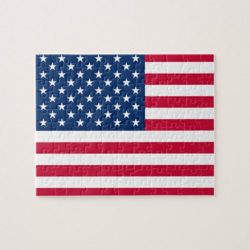 USA Flag Puzzle American Patriotic