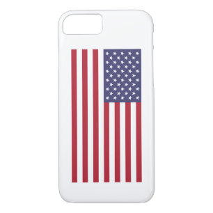 USA flag red white blue patriotic iPhone iPad case