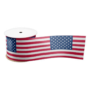 USA Flag Ribbon Patriotic