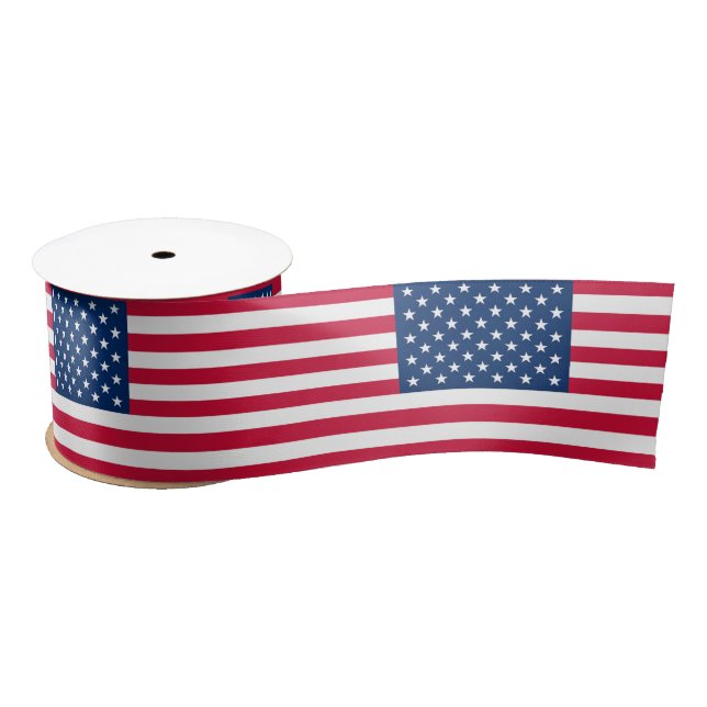 USA Flag Ribbon Patriotic (Spool)