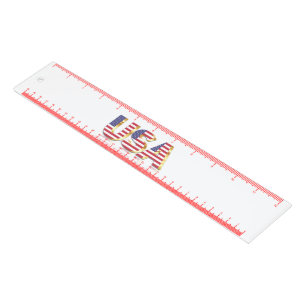 USA Flag Ruler