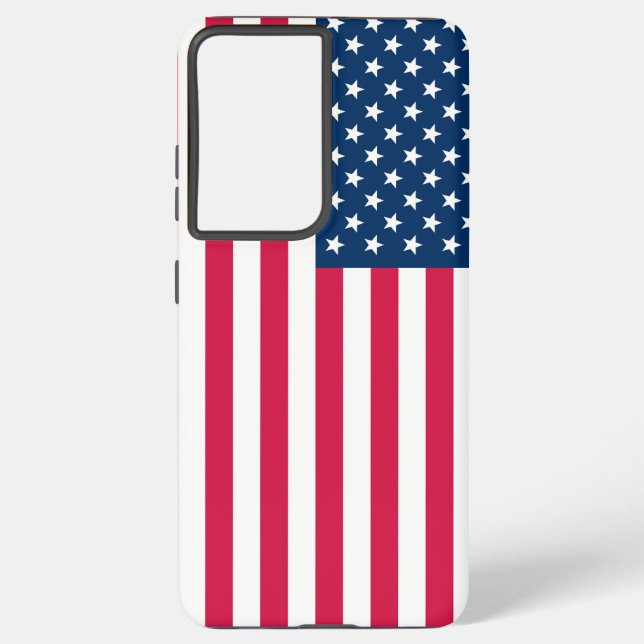 USA Flag Samsung Galaxy Case (Back)