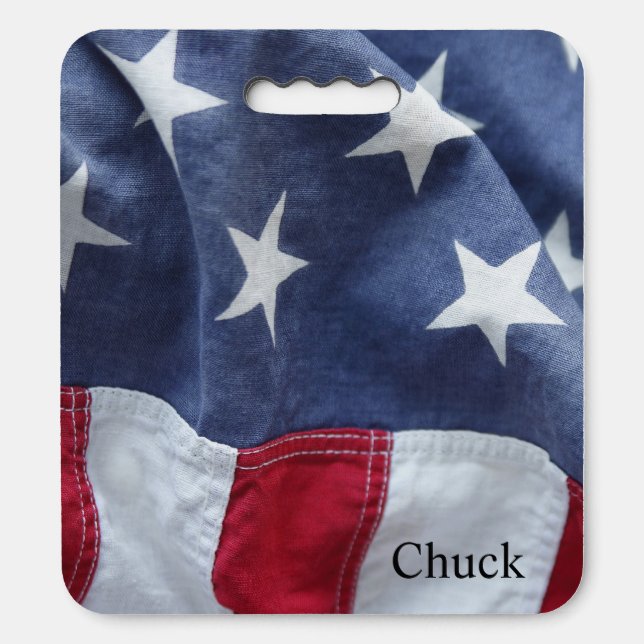 USA flag Seat Cushion (Front Vertical)