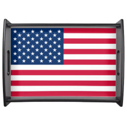 USA Flag Serving Tray United States of America