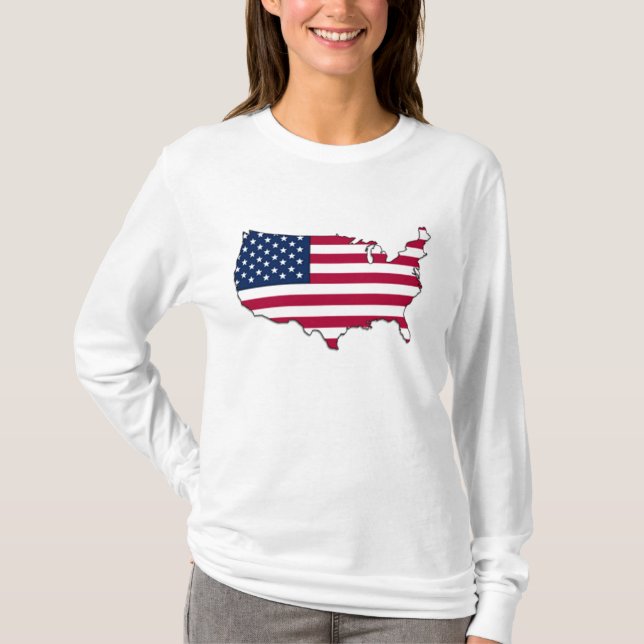 USA Flag - Shirt (Front)