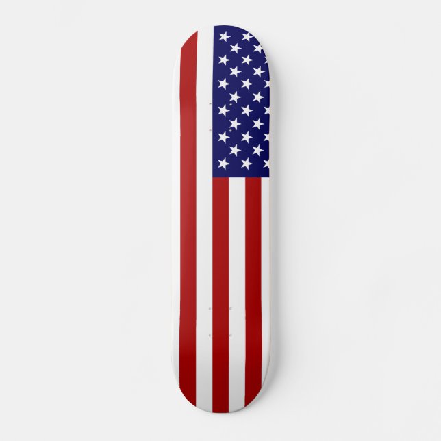 USA Flag Skateboard Deck (Front)