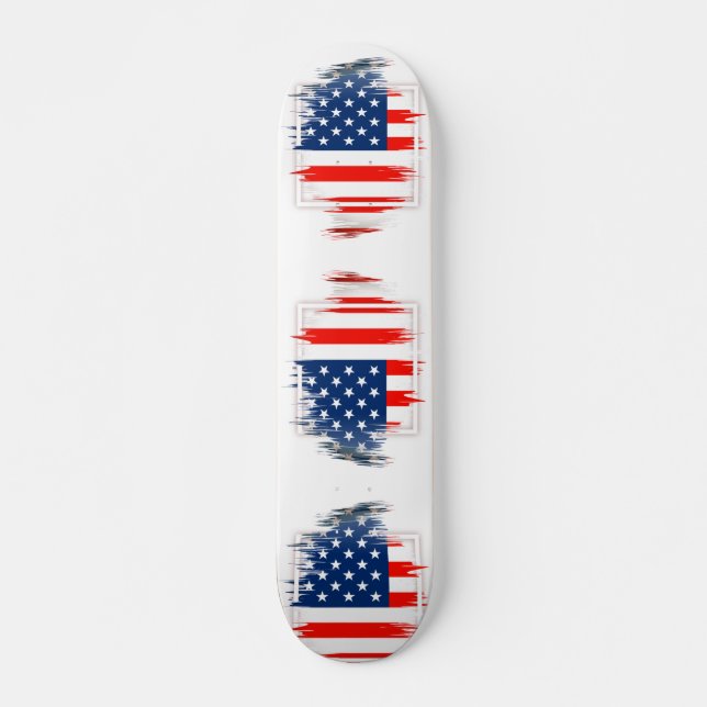 USA FLAG SKATEBOARD DECK (Front)