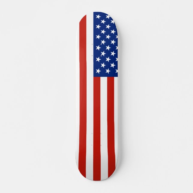 USA flag Skateboard Deck (Front)