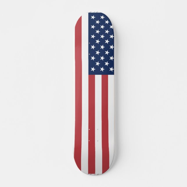 Usa Flag Skateboard Deck (Front)