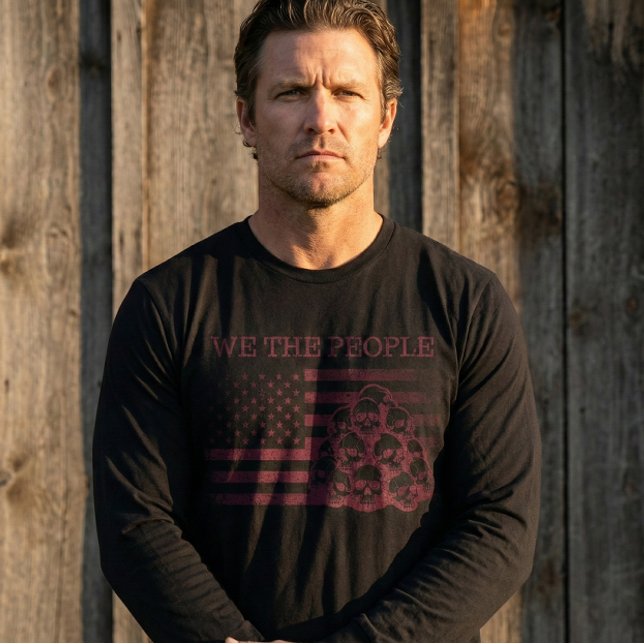 USa Flag Skull We The People Shirt (Creator Uploaded)