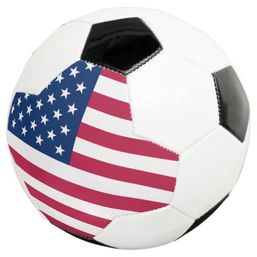 usa flag soccer ball