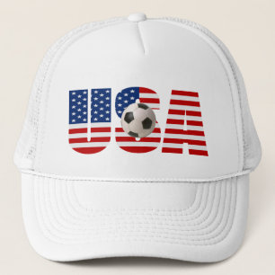 USA FLAG Soccer Hat
