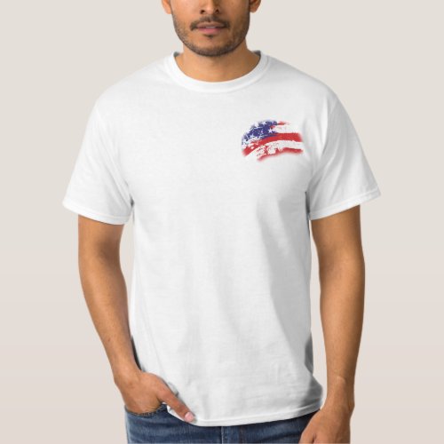 USA Flag Spectacular Value Budget Special T_Shirt