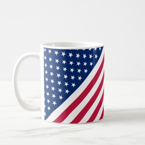 USA Flag Stars Stripes 4th of July Tea Coffee Mug