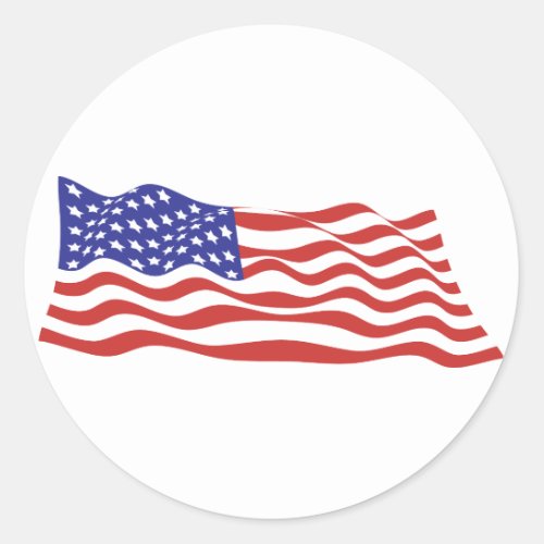 USA Flag Sticker Sheets