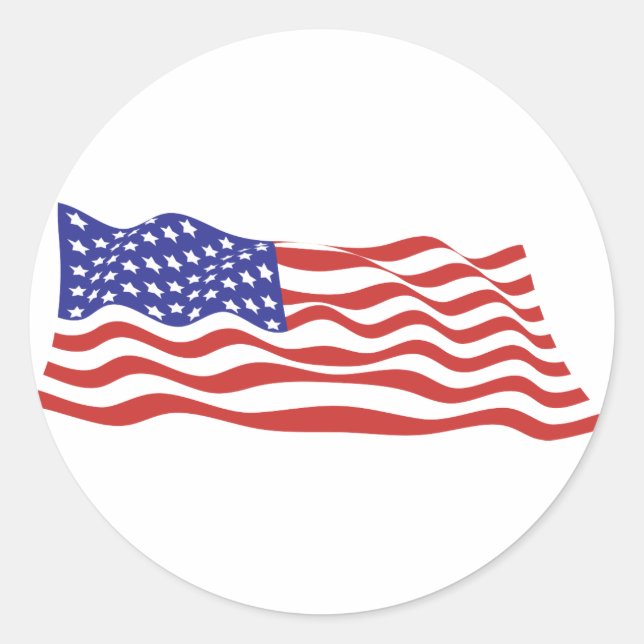 USA Flag Sticker Sheets (Front)