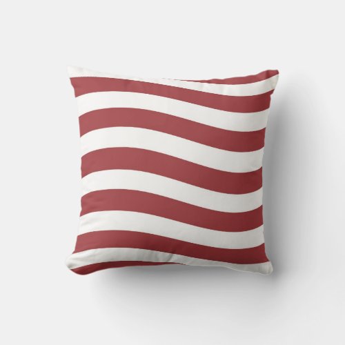 USA FLAG STRIPES PILLOW