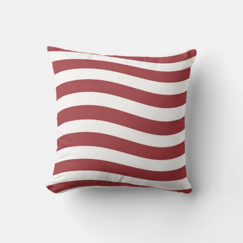 USA FLAG STRIPES PILLOW