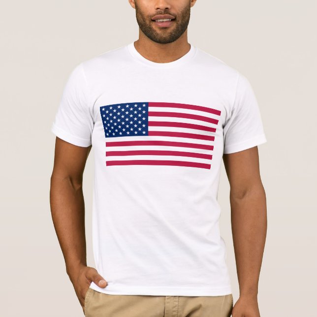USA flag T shirt (Front)