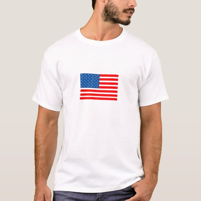 USA flag T-shirt (Front)