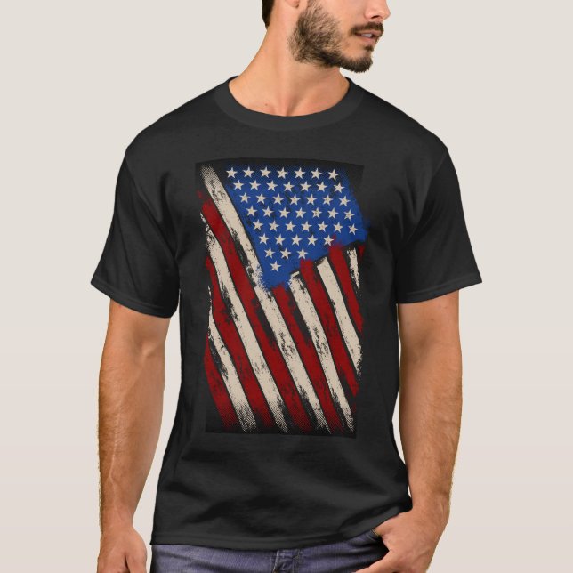 USA FLAG T-Shirt (Front)