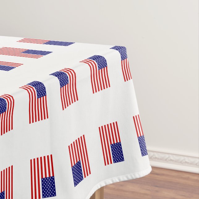 USA Flag tct Tablecloth (In Situ)