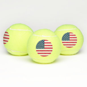 USA Flag Tennis Balls