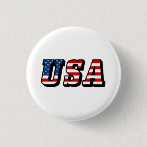 USA Flag Text Pin_Back Button