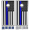 USA Flag The Thin Blue Line Theme