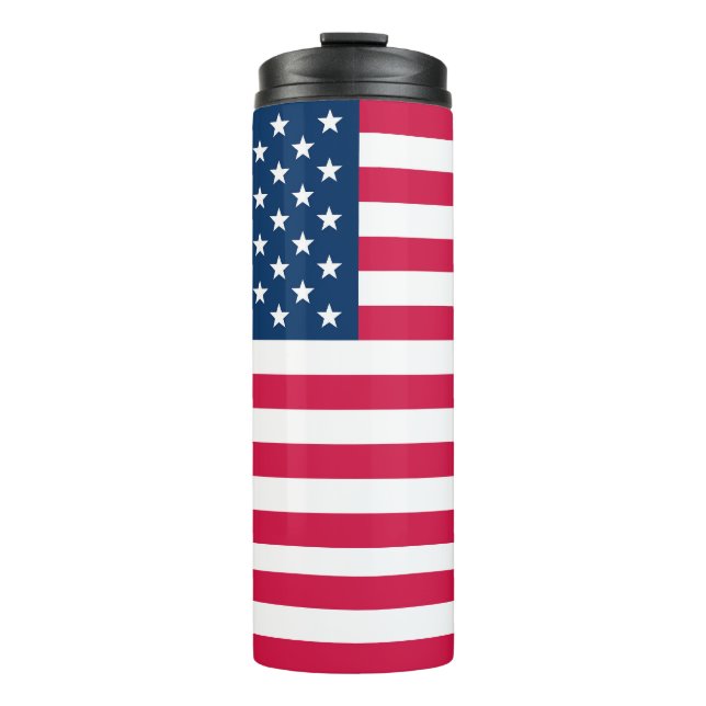 USA Flag Thermal Tumbler (Front)