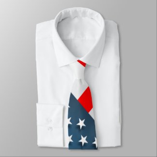 USA Flag Tie