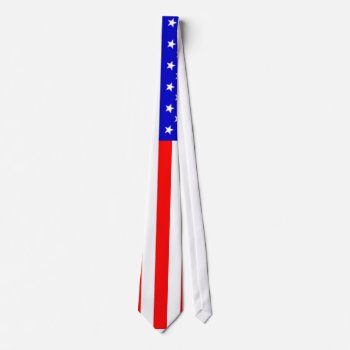 Usa Flag Tie by pharrisart at Zazzle