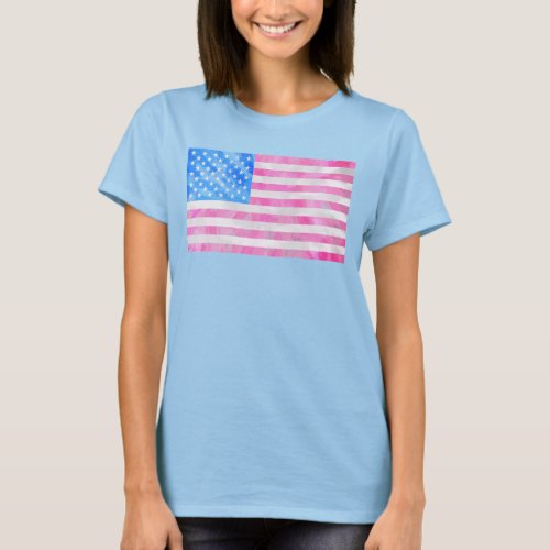 USA Flag Tie_Dye T_Shirt